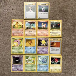 Pokemon 1st Edition Shadowless Cards Bundle - Image 1