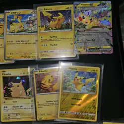 Pokemon Cards Huge Pikachu Lot Black Star Promo Vintage Mid Era Reverse Holo x39 - Image 5