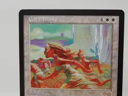 Catastrophe #6/350 - Urza's Saga - MTG Magic: The Gathering - Light Play - Image 3