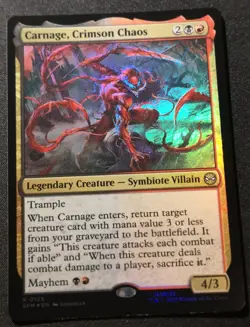 Carnage, Crimson Chaos - Foil - SPM - MTG - EN - NM - 0125 - Image 1