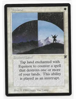 Magic the Gathering ~ MTG ~ 1x Equinox ~ LEGENDS ~ M/NM - Image 1