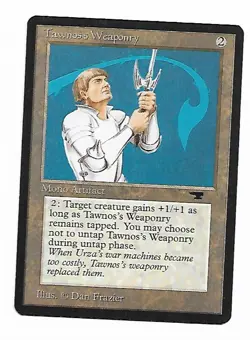 Magic the Gathering ~ MTG ~ 1x Tawnos's Weaponry ~ M/NM ~ Antiquities - Image 1