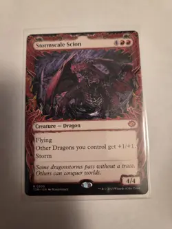 Stormscale Scion (Showcase) Tarkir: Dragonstorm Regular #303 - Image 1