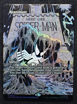 Reanimate - 0020 - M - Borderless - Foil - Marvel's Spider-Man - MTG - Image 1