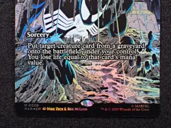 Reanimate - 0020 - M - Borderless - Foil - Marvel's Spider-Man - MTG - Image 4