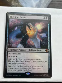 The Soul Stone Marvel's Spider-Man Foil Near Mint - Legendary Artifact - Image 1