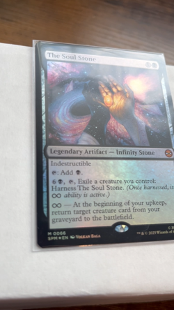 The Soul Stone Marvel's Spider-Man Foil Near Mint - Legendary Artifact - Image 2