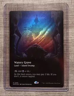 Watery Grave (Borderless) Edge of Eternities Foil MTG - Image 1