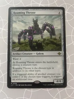 Roaming Throne - The Lost Caverns of Ixalan English MTG NM Rare - Image 1