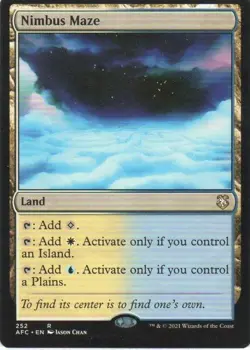 MTG: Adventures in the Forgotton Realms Commander: Nimbus Maze: LP Condition - Image 1