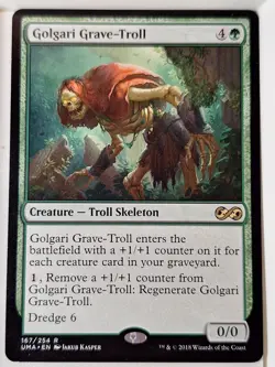 Golgari Grave-Troll - Ultimate Masters - Magic the Gathering MTG Nice! - Image 1