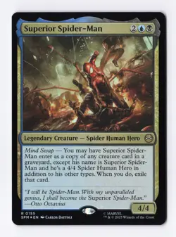 Superior Spider-Man (Foil) 0155 (R) MTG Marvel's Spider-Man (SPM) - Image 1