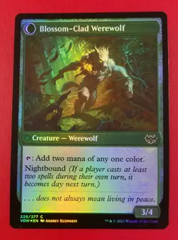 1x Weaver of Blossoms | FOIL | Innistrad Crimson Vow | MTG Magic Cards - Image 2