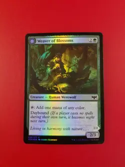 1x Weaver of Blossoms | FOIL | Innistrad Crimson Vow | MTG Magic Cards - Image 3