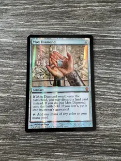 Mox Diamond From the Vault Relics Foil Magic The Gathering MTG - Image 1