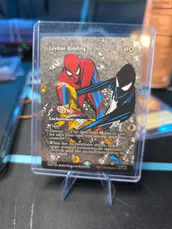 Leyline Binding (Borderless) Marvel Spider-Man Magic The Gathering - Image 1