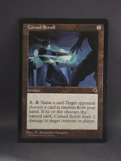 Cursed Scroll - Tempest - Magic the Gathering - MTG - Image 1
