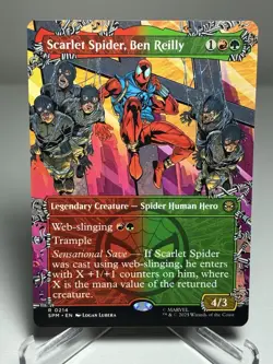 2025 MTG Scarlet Spider, Ben Reilly (Borderless) Marvel's Spider-Man Regular - Image 1