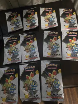 🔥Pokemon TCG: First Partner Pack! Unova! Lot of 11! New/Sealed! 🔥 - Image 1