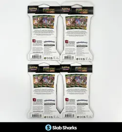 POKEMON TCG SWORD & SHIELD EVOLVING SKIES ART SET LOT OF 4 SLEEVED PACKS - Image 2
