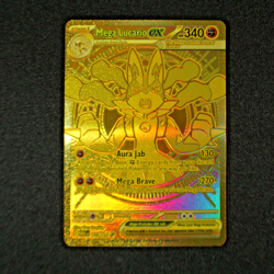 Mega Lucario EX 188/132 Hyper Rare Mega Evolution Pokemon TCG Pack Fresh - Image 1