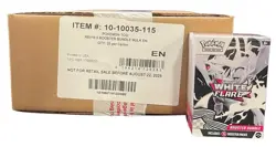 POKEMON SCARLET & VIOLET WHITE FLARE BOOSTER BUNDLE - SEALED CASE 25 CT - b - Image 1