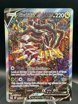 Giratina V (Alternate Full Art) 186/196 Pokemon Swsh11: Lost Origin Holo Alt Art - Image 1