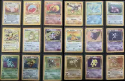 Pokemon TCG Complete Unlimited WOTC Jungle & Fossil Sets - Image 1