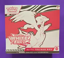 Pokemon White Flare ETB Prismatic Evolutions Booster Bundle +2 (4) Boxes +BONUS! - Image 2