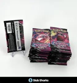 POKEMON TCG SWORD & SHIELD FUSION STRIKE LOT OF 36 SEALED PACKS - Image 2