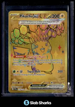 2025 POKEMON SV PRISMATIC EVOLUTIONS - PRE EN #179/131 PIKACHU EX - Image 1