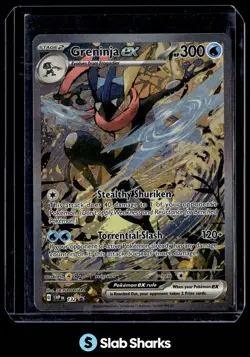 2023 POKEMON SV BLACK STAR PROMOS - SVP EN #132 GRENINJA EX - Image 1