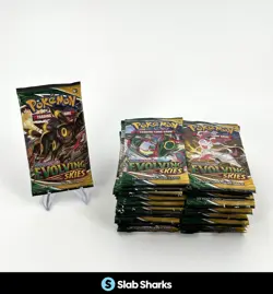 POKEMON TCG SWORD & SHIELD EVOLVING SKIES LOT OF 36 SEALED PACKS - Image 1