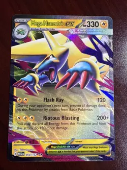 Mega Manectric Ex 50/132 Mega Evolution MEG -Near Mint- Pokemon TCG - Image 1