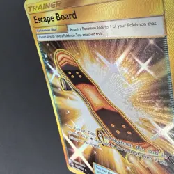 Escape Board 167/156 Ultra Prism Gold Holo Full Art Pokemon Trainer NM - Image 3