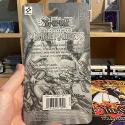 Yu-Gi-Oh! Metal Raiders MRD 1st Edition Blister Pack Sealed Vintage - Image 2