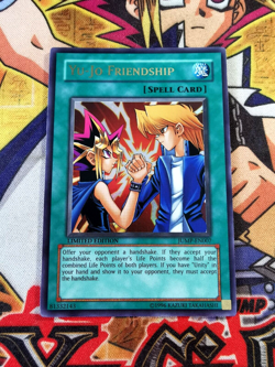 Yu-Jo Friendship jump-en007 Ltd Ed (NM) Ultra Rare Yu-Gi-Oh! - Image 1