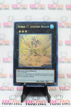 Number 17: Leviathan Dragon (Ghost Rare) GENF-EN039 Generation Force... - Image 1