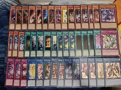 Yugioh 45 Card @Ignister Maliss Deck Core Cyberse White Rabbit Backup Hearts - Image 1