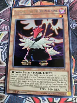 Blackwing - Vayu the Emblem of Honor LC5D-EN118 Secret Rare 1st Ed NM Yugioh - Image 1