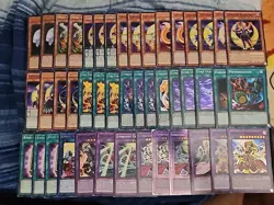 Yugioh 45 Card Lunalight Deck Core Kaleido Chick Fusion Dancer Black Sheep - Image 1