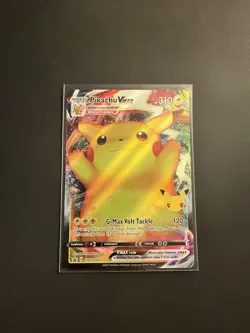 Pokemon Pikachu VMAX SWSH062 Celebrations Promo Ultra Rare Holo Card 2021 TCG - Image 1