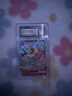 CGC 10 Pristine Flareon ex 022/187 Terastal Fest ex Holo Pokemon Card - Image 1