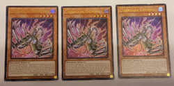 Yu-Gi-Oh Cyberdark Chimera Ultra Rare all 1st edition 3 Card Set SDCS-EN002 - Image 1