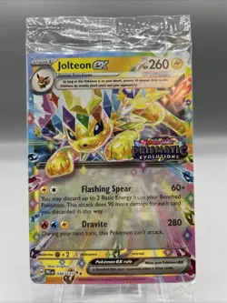 Jolteon ex - 030/131 (Prismatic Evolutions Stamp) Promo, SEALED! NM Pokemon Card - Image 1