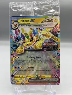 Jolteon ex - 030/131 (Prismatic Evolutions Stamp) Promo, SEALED! NM Pokemon Card - Image 3