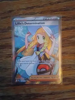 Pokemon TCG Mega Evolution Lillie’s Determination Full Art Trainer Card 169/132 - Image 4