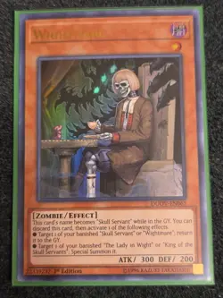 Wightmare - DUOV-EN065 - Ultra Rare - 1st Edition Near Mint Yugioh! Card - Image 1