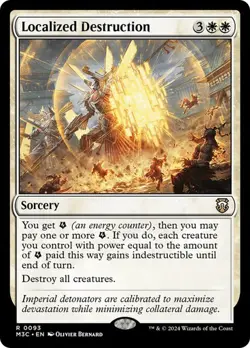 Localized Destruction #93 R Modern Horizons 3 Commander MTG MAGIC SORCERY O25 - Image 1