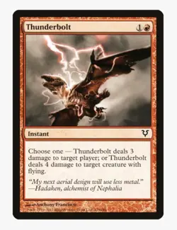 MTG Thunderbolt - Avacyn Restored (AVR) | Instant | Red | LP - Image 1